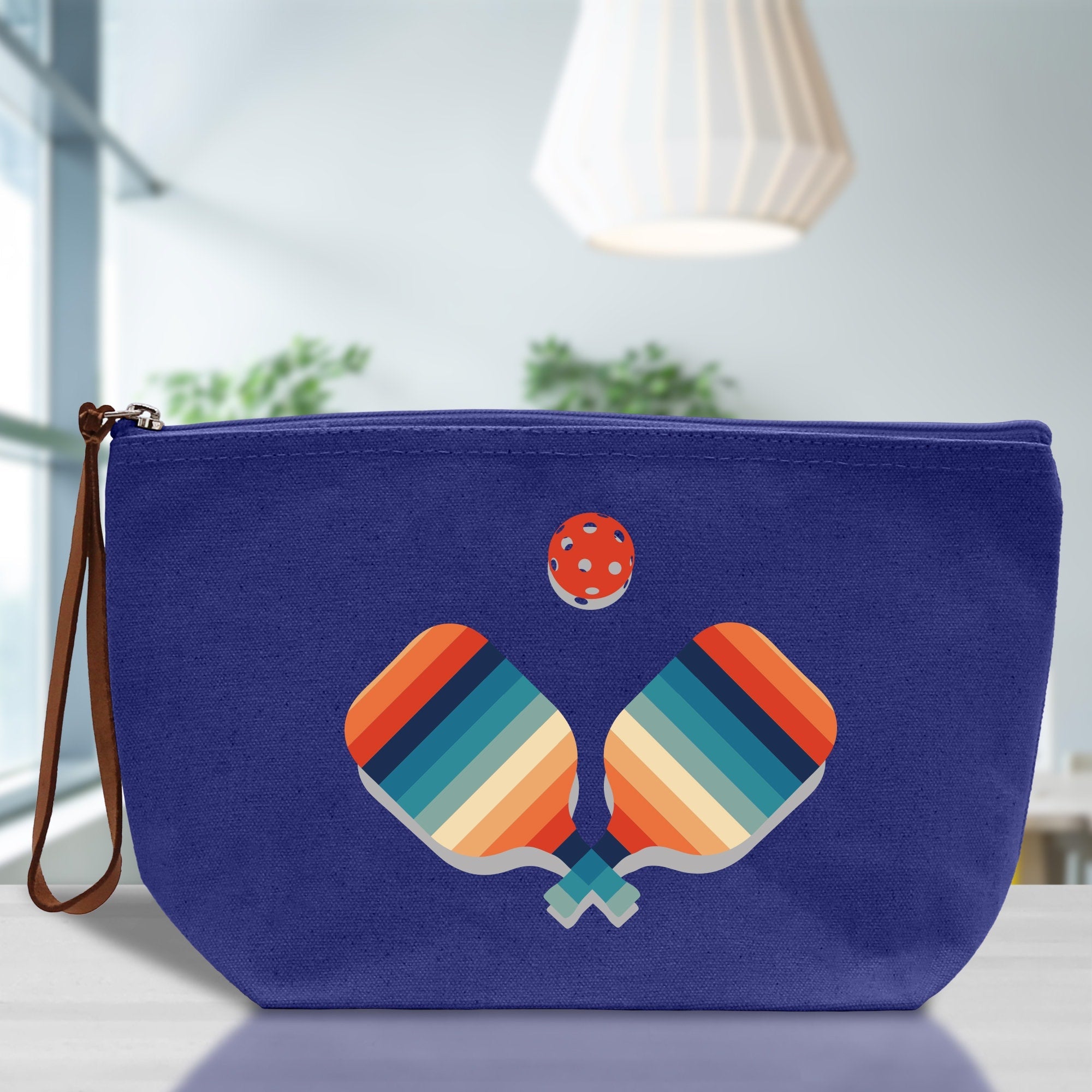 Pickleball Cosmetic Zipper Pouch Tote Bag Pickleball Party Favors Pickleball Player Gift Pickleball Make Up Bag Pickleball Toiletry Bag
