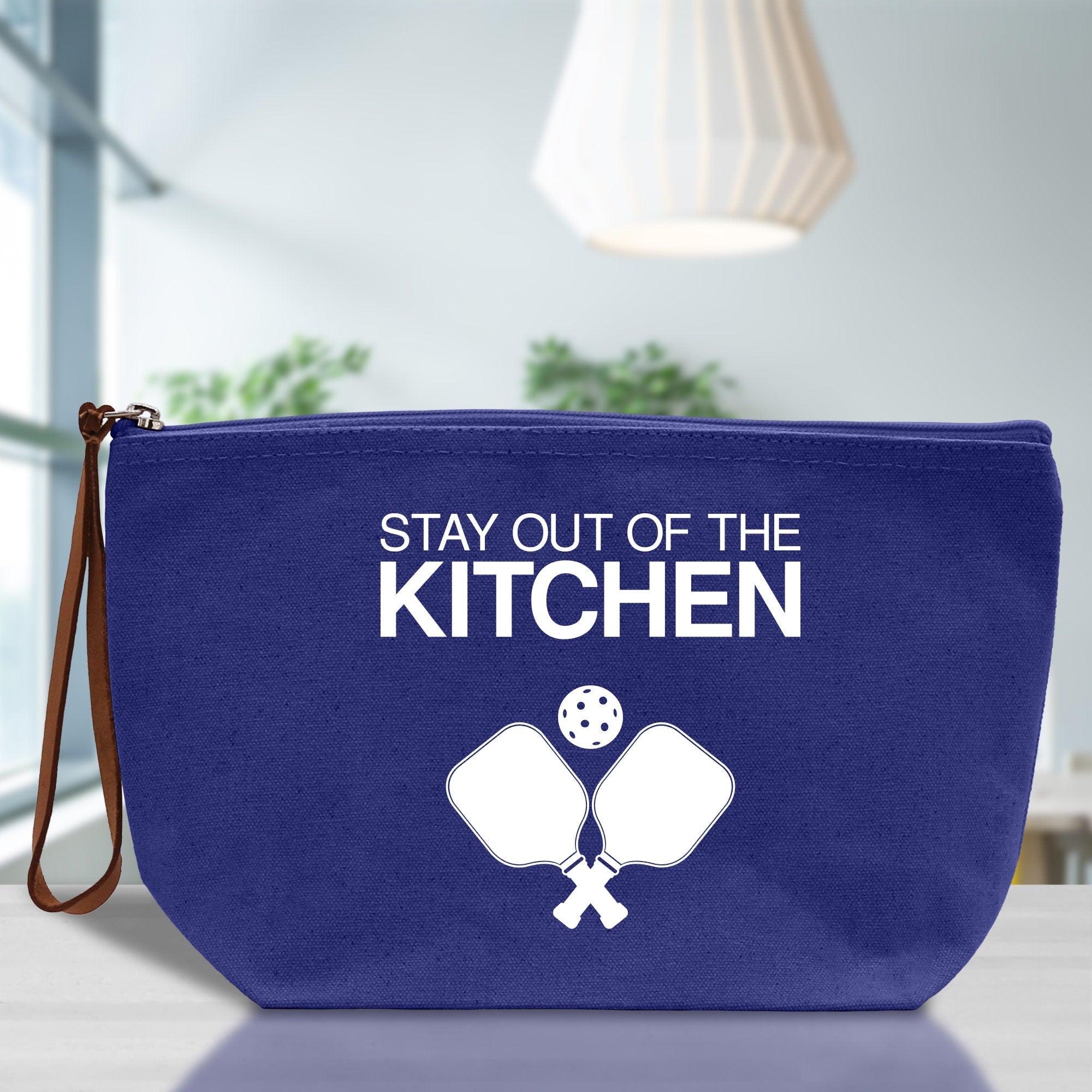 Pickleball Cosmetic Zipper Pouch Tote Bag Pickleball Party Favors Pickleball Player Gift Pickleball Make Up Bag Pickleball Toiletry Bag