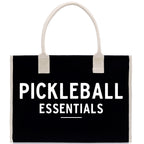 Pickleball Tote Bag Personalized Pickleball Party Favors Custom Pickleball Player Gift Pickleball Cotton Canvas Tote Bag