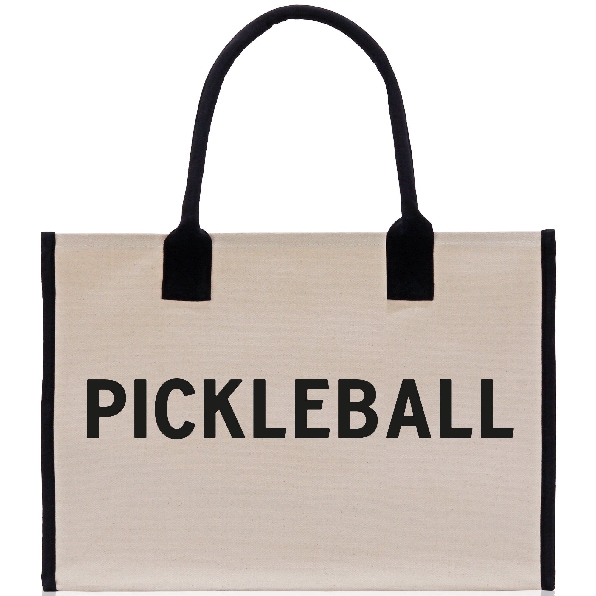 Pickleball Tote Bag Personalized Pickleball Party Favors Custom Pickleball Player Gift Pickleball Cotton Canvas Tote Bag