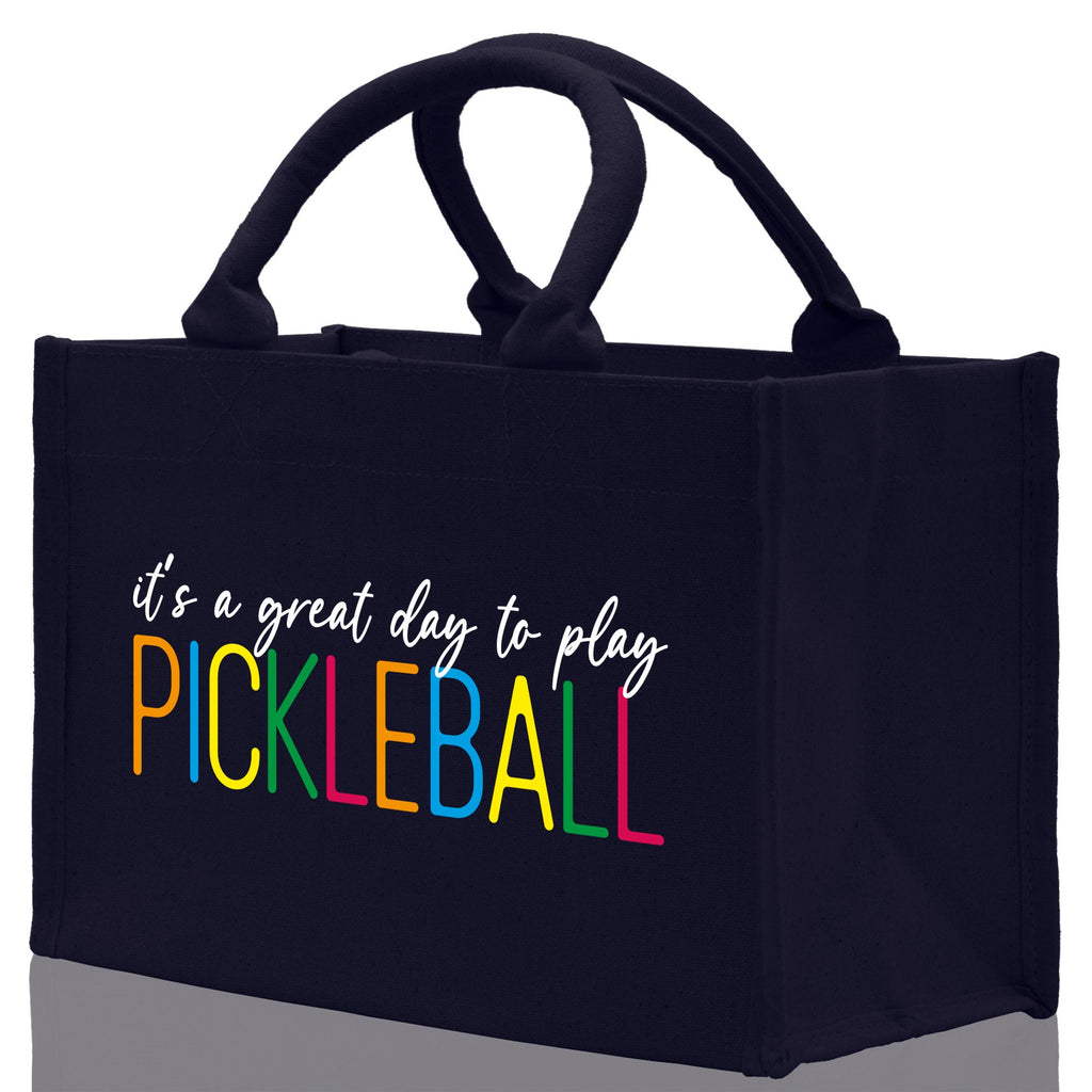 Pickleball Cotton Canvas Tote Bag Pickleball Party Favors Pickleball Player Gift Bag Pickleball Lovers Gift Bag Pickleball Gift Idea