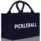 Pickleball Cotton Canvas Tote Bag Pickleball Party Favors Pickleball Player Gift Bag Pickleball Lovers Gift Bag Pickleball Gift Idea