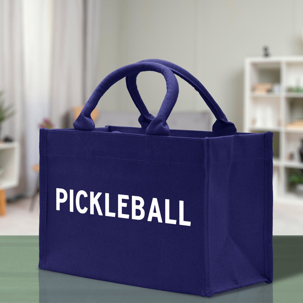 Pickleball Cotton Canvas Tote Bag Pickleball Party Favors Pickleball Player Gift Bag Pickleball Lovers Gift Bag Pickleball Gift Idea