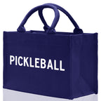 Pickleball Cotton Canvas Tote Bag Pickleball Party Favors Pickleball Player Gift Bag Pickleball Lovers Gift Bag Pickleball Gift Idea