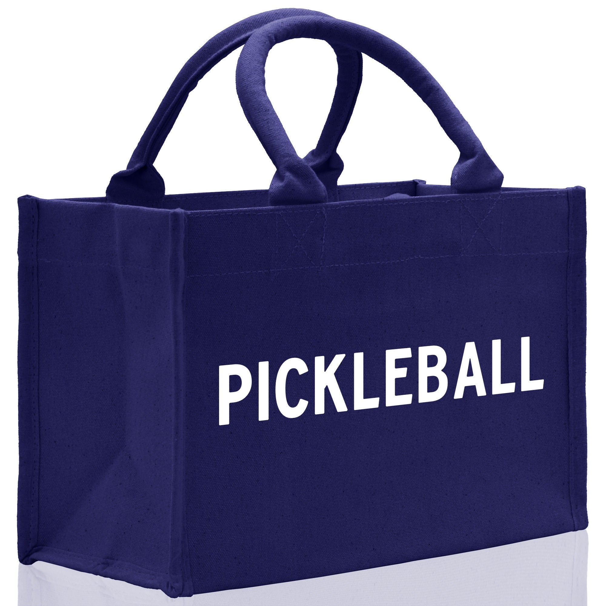 Pickleball Cotton Canvas Tote Bag Pickleball Party Favors Pickleball Player Gift Bag Pickleball Lovers Gift Bag Pickleball Gift Idea