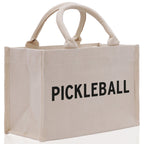 Pickleball Cotton Canvas Tote Bag Pickleball Party Favors Pickleball Player Gift Bag Pickleball Lovers Gift Bag Pickleball Gift Idea