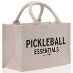 Pickleball Cotton Canvas Tote Bag Pickleball Party Favors Pickleball Player Gift Bag Pickleball Lovers Gift Bag Pickleball Gift Idea