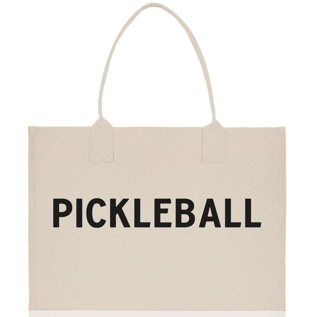 Pickleball Cotton Canvas Tote Bag Pickleball Party Favors Pickleball Player Gift Bag Pickleball Lovers Gift Bag Pickleball Gift Idea