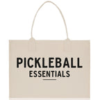 Pickleball Cotton Canvas Tote Bag Pickleball Party Favors Pickleball Player Gift Bag Pickleball Lovers Gift Bag Pickleball Gift Idea