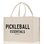 Pickleball Cotton Canvas Tote Bag Pickleball Party Favors Pickleball Player Gift Bag Pickleball Lovers Gift Bag Pickleball Gift Idea