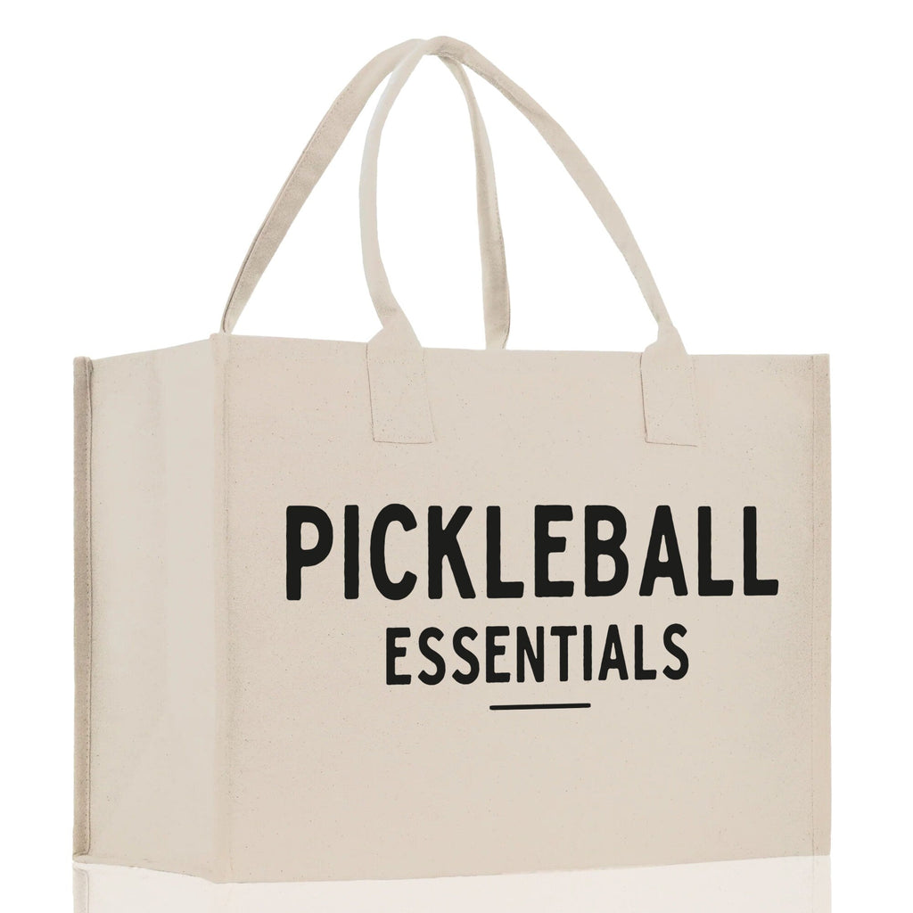 Pickleball Cotton Canvas Tote Bag Pickleball Party Favors Pickleball Player Gift Bag Pickleball Lovers Gift Bag Pickleball Gift Idea