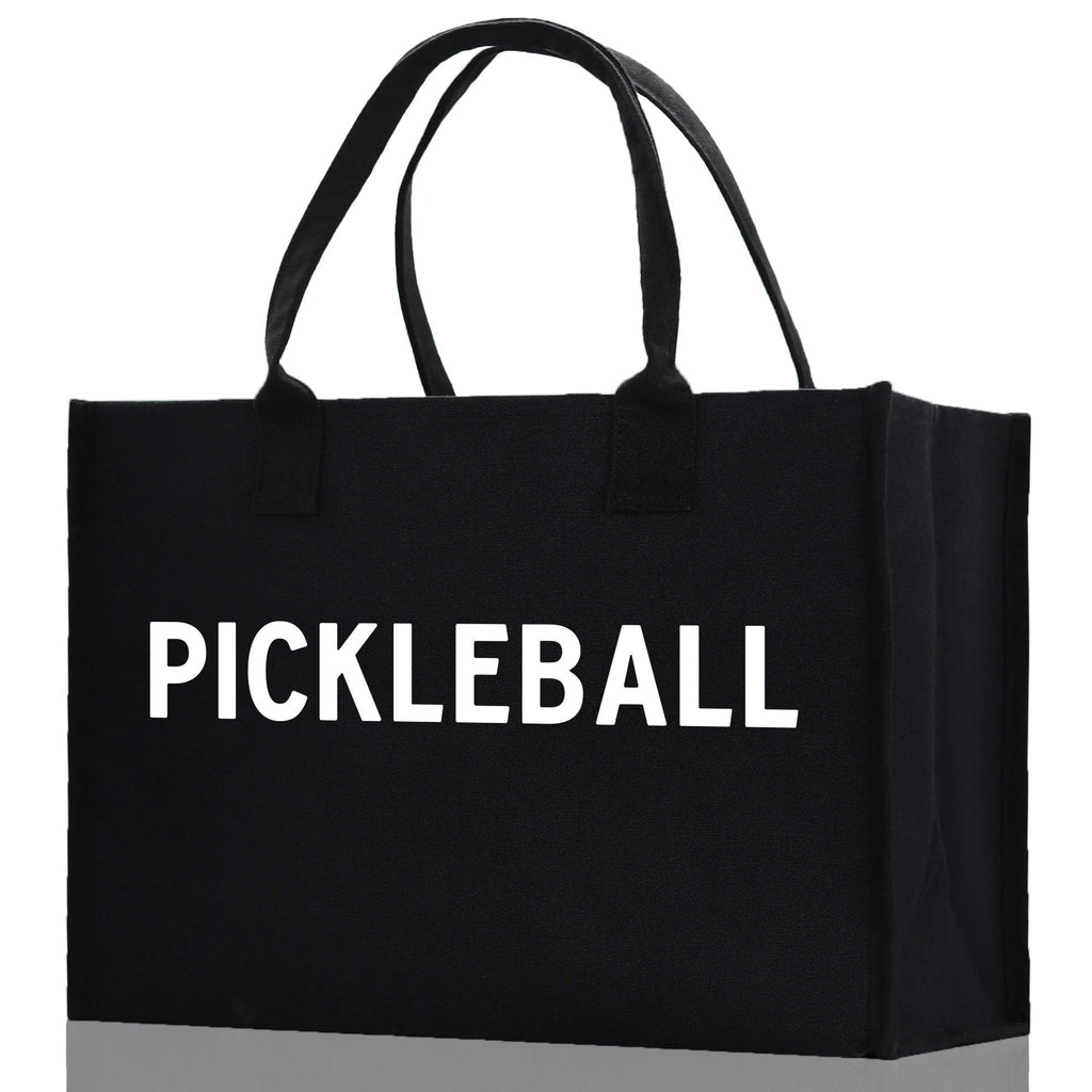 Pickleball Cotton Canvas Tote Bag Pickleball Party Favors Pickleball Player Gift Bag Pickleball Lovers Gift Bag Pickleball Gift Idea