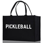 Pickleball Cotton Canvas Tote Bag Pickleball Party Favors Pickleball Player Gift Bag Pickleball Lovers Gift Bag Pickleball Gift Idea