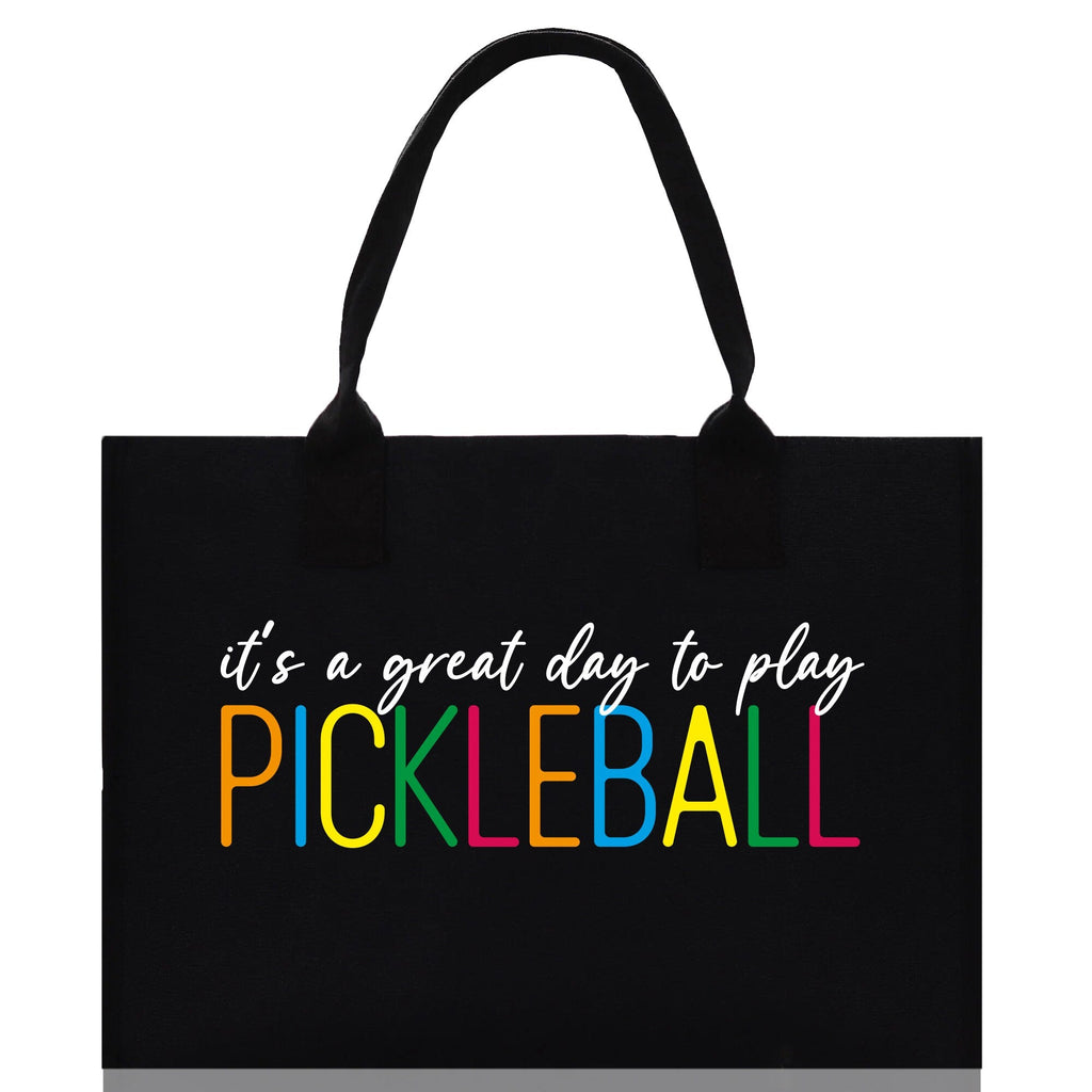 Pickleball Cotton Canvas Tote Bag Pickleball Party Favors Pickleball Player Gift Bag Pickleball Lovers Gift Bag Pickleball Gift Idea