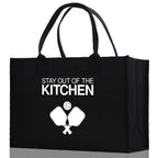 Pickleball Cotton Canvas Tote Bag Pickleball Party Favors Pickleball Player Gift Bag Pickleball Lovers Gift Bag Pickleball Gift Idea