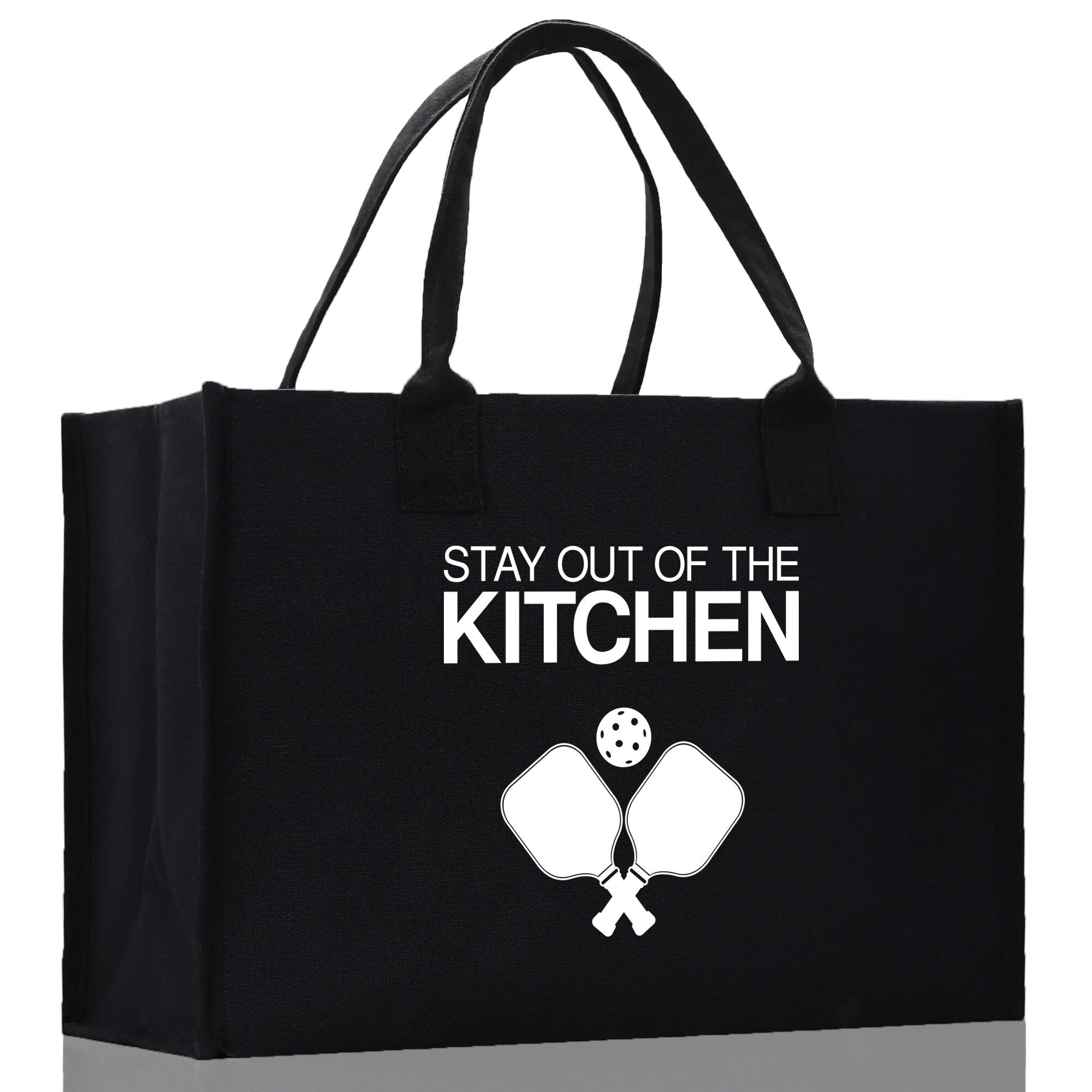 Pickleball Cotton Canvas Tote Bag Pickleball Party Favors Pickleball Player Gift Bag Pickleball Lovers Gift Bag Pickleball Gift Idea