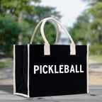 Pickleball Tote Bag Personalized Pickleball Party Favors Custom Pickleball Player Gift Pickleball Cotton Canvas Tote Bag