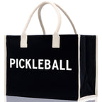 Pickleball Tote Bag Personalized Pickleball Party Favors Custom Pickleball Player Gift Pickleball Cotton Canvas Tote Bag