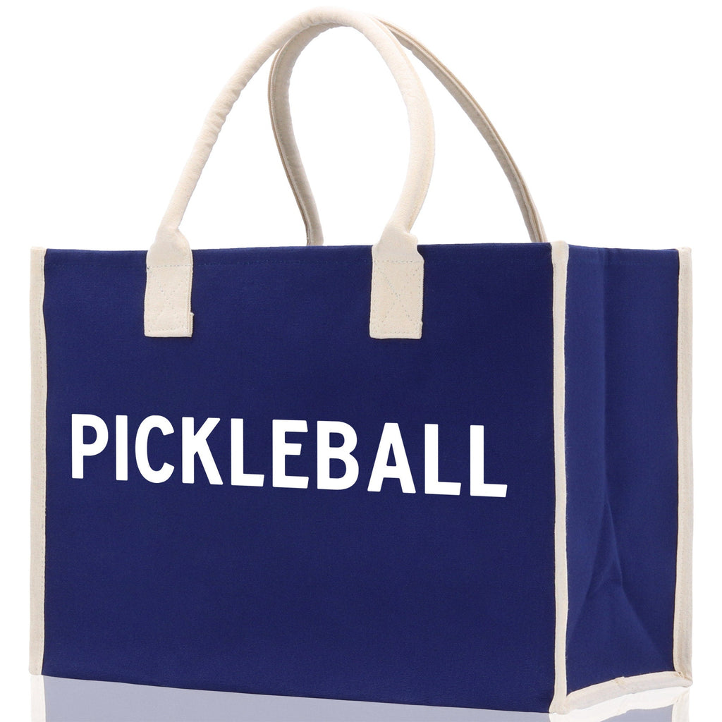 Pickleball Tote Bag Personalized Pickleball Party Favors Custom Pickleball Player Gift Pickleball Cotton Canvas Tote Bag