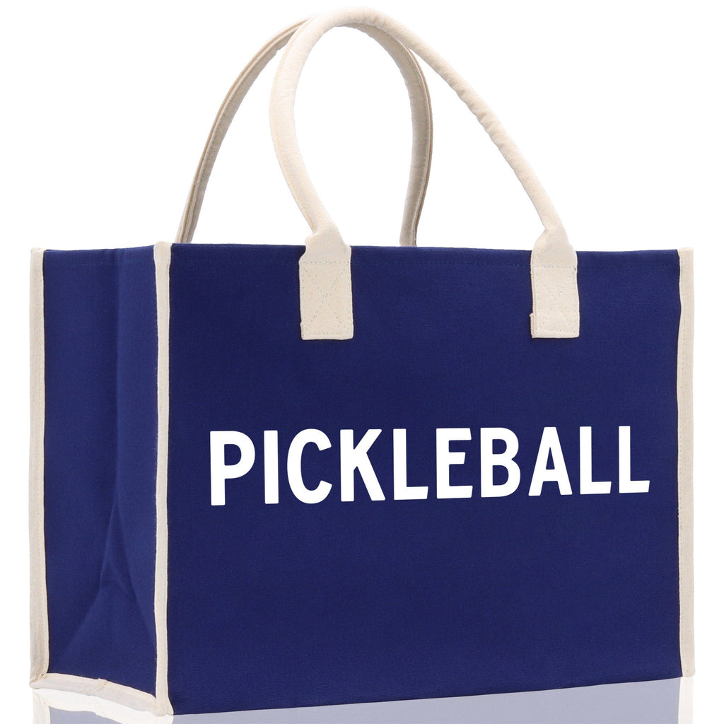 Pickleball Tote Bag Personalized Pickleball Party Favors Custom Pickleball Player Gift Pickleball Cotton Canvas Tote Bag