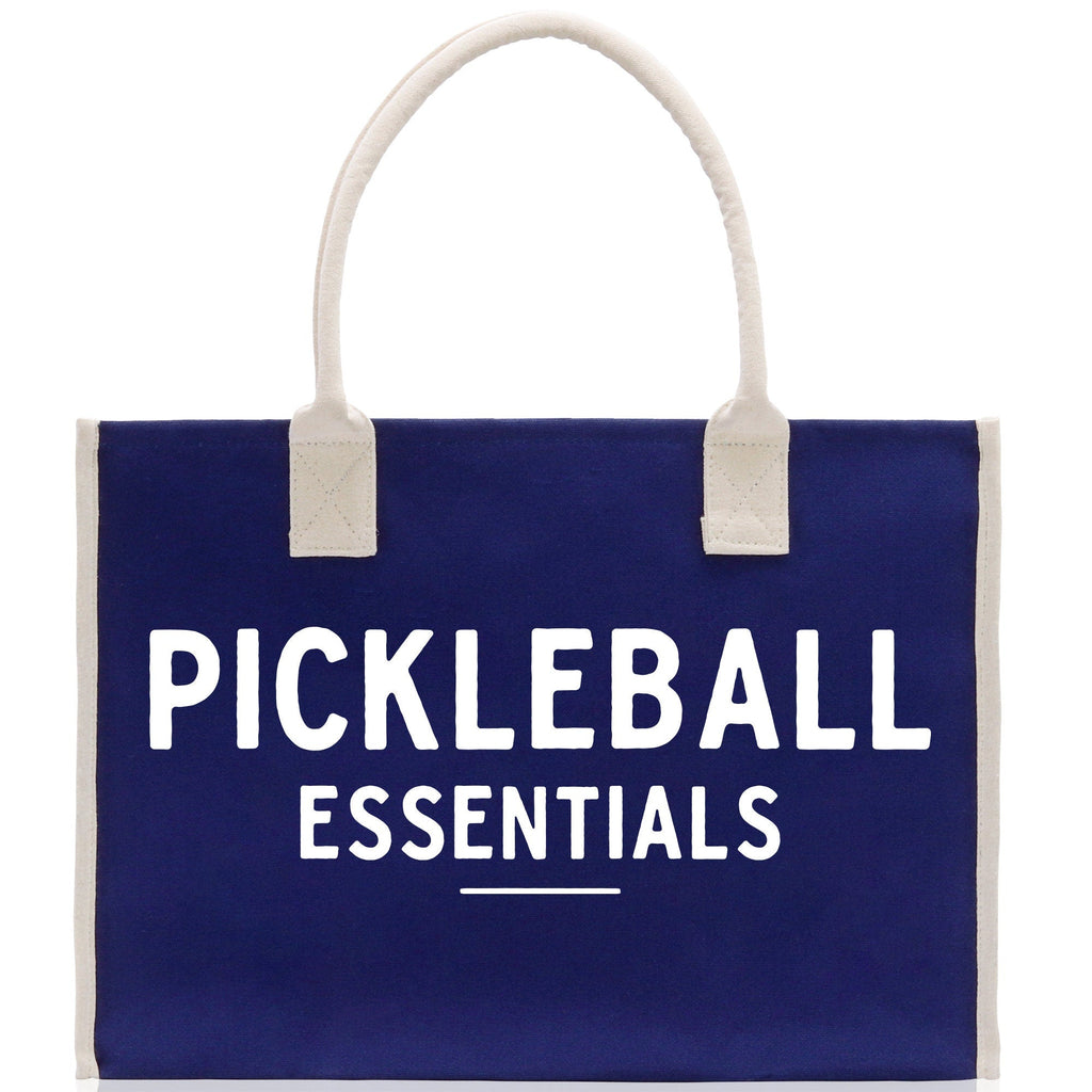 Pickleball Tote Bag Personalized Pickleball Party Favors Custom Pickleball Player Gift Pickleball Cotton Canvas Tote Bag
