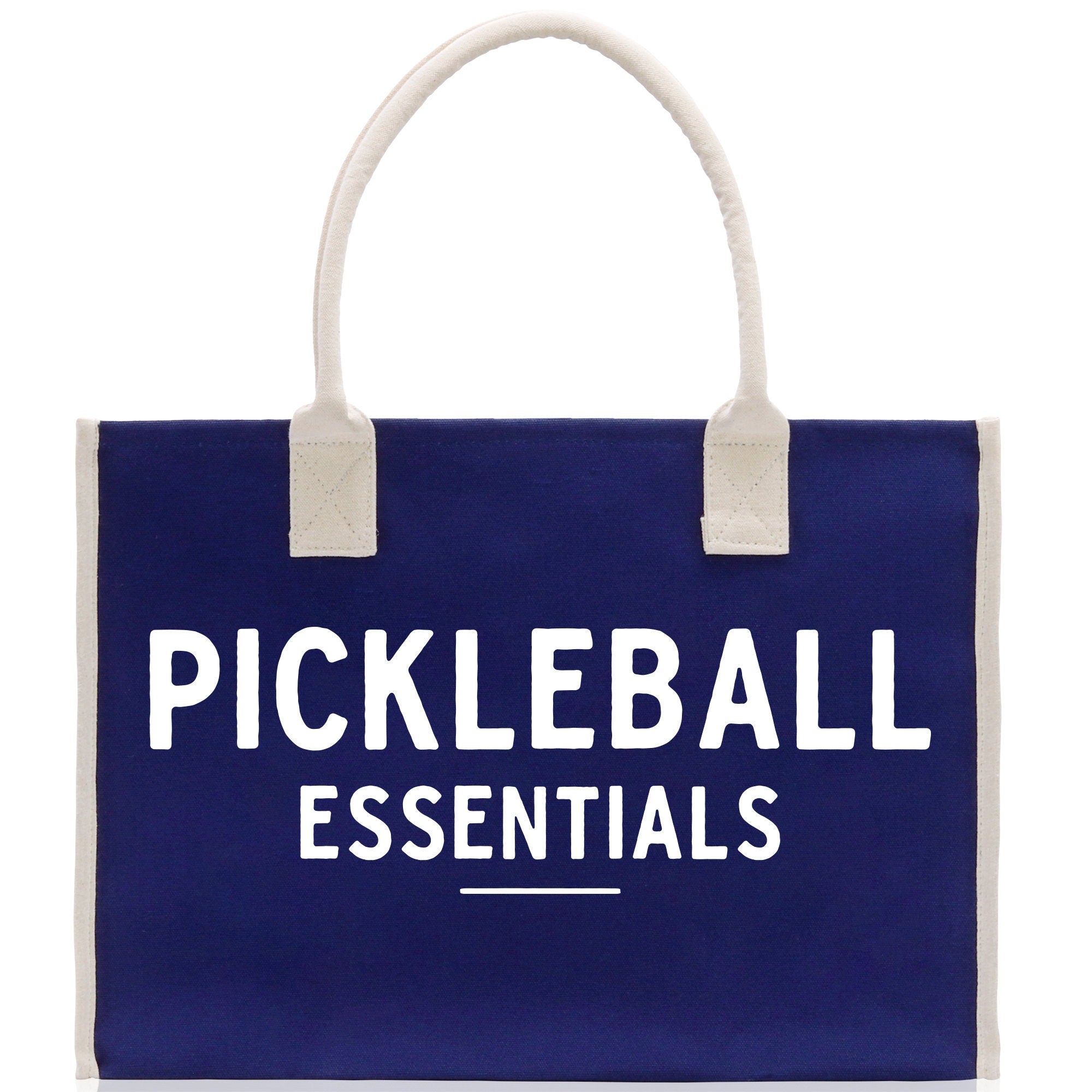 Pickleball Tote Bag Personalized Pickleball Party Favors Custom Pickleball Player Gift Pickleball Cotton Canvas Tote Bag
