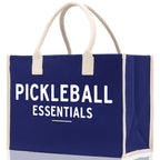 Pickleball Tote Bag Personalized Pickleball Party Favors Custom Pickleball Player Gift Pickleball Cotton Canvas Tote Bag