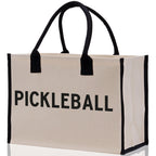 Pickleball Tote Bag Personalized Pickleball Party Favors Custom Pickleball Player Gift Pickleball Cotton Canvas Tote Bag