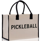 Pickleball Tote Bag Personalized Pickleball Party Favors Custom Pickleball Player Gift Pickleball Cotton Canvas Tote Bag