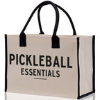 Pickleball Tote Bag Personalized Pickleball Party Favors Custom Pickleball Player Gift Pickleball Cotton Canvas Tote Bag