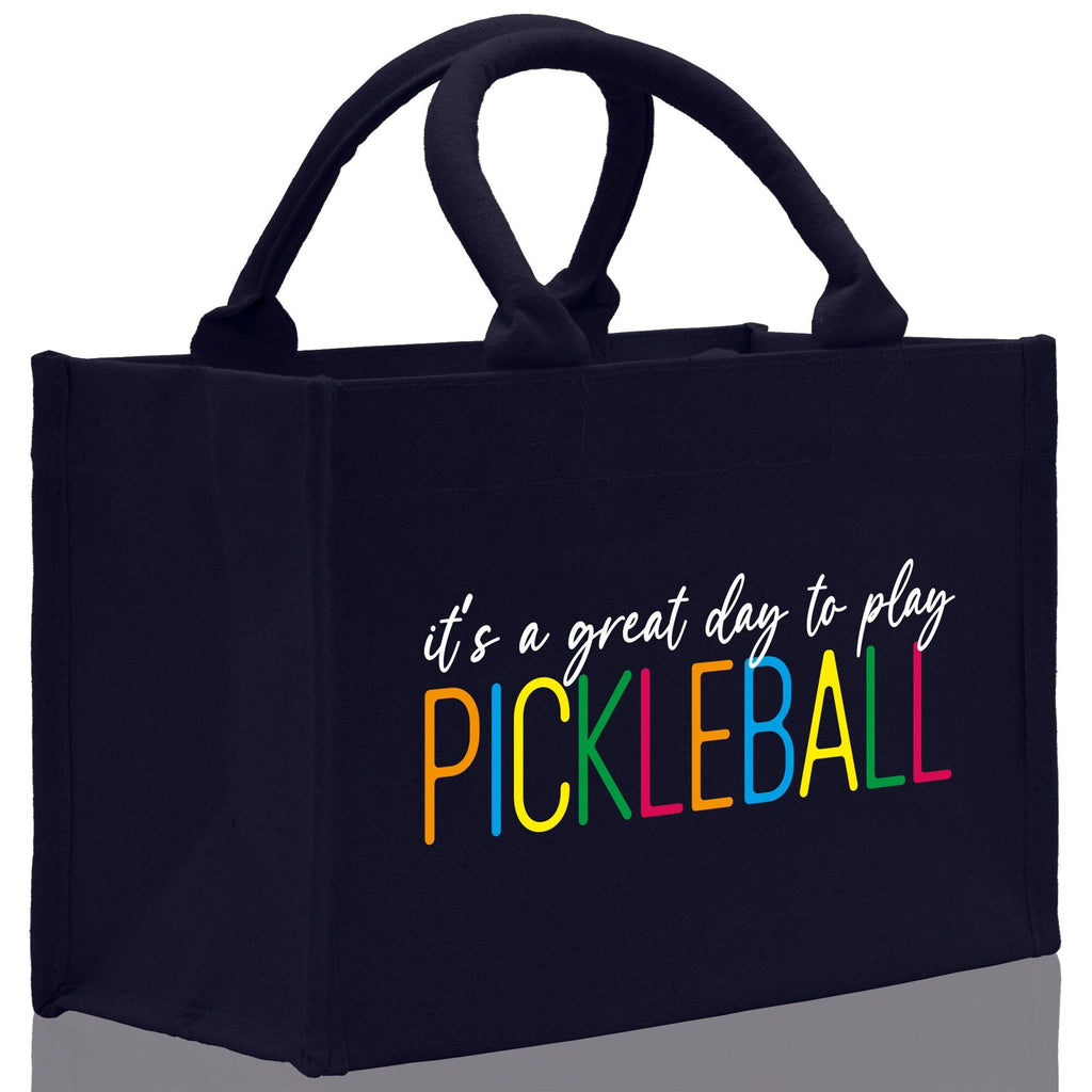 Pickleball Cotton Canvas Tote Bag Pickleball Party Favors Pickleball Player Gift Bag Pickleball Lovers Gift Bag Pickleball Gift Idea