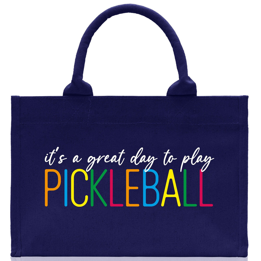 Pickleball Cotton Canvas Tote Bag Pickleball Party Favors Pickleball Player Gift Bag Pickleball Lovers Gift Bag Pickleball Gift Idea