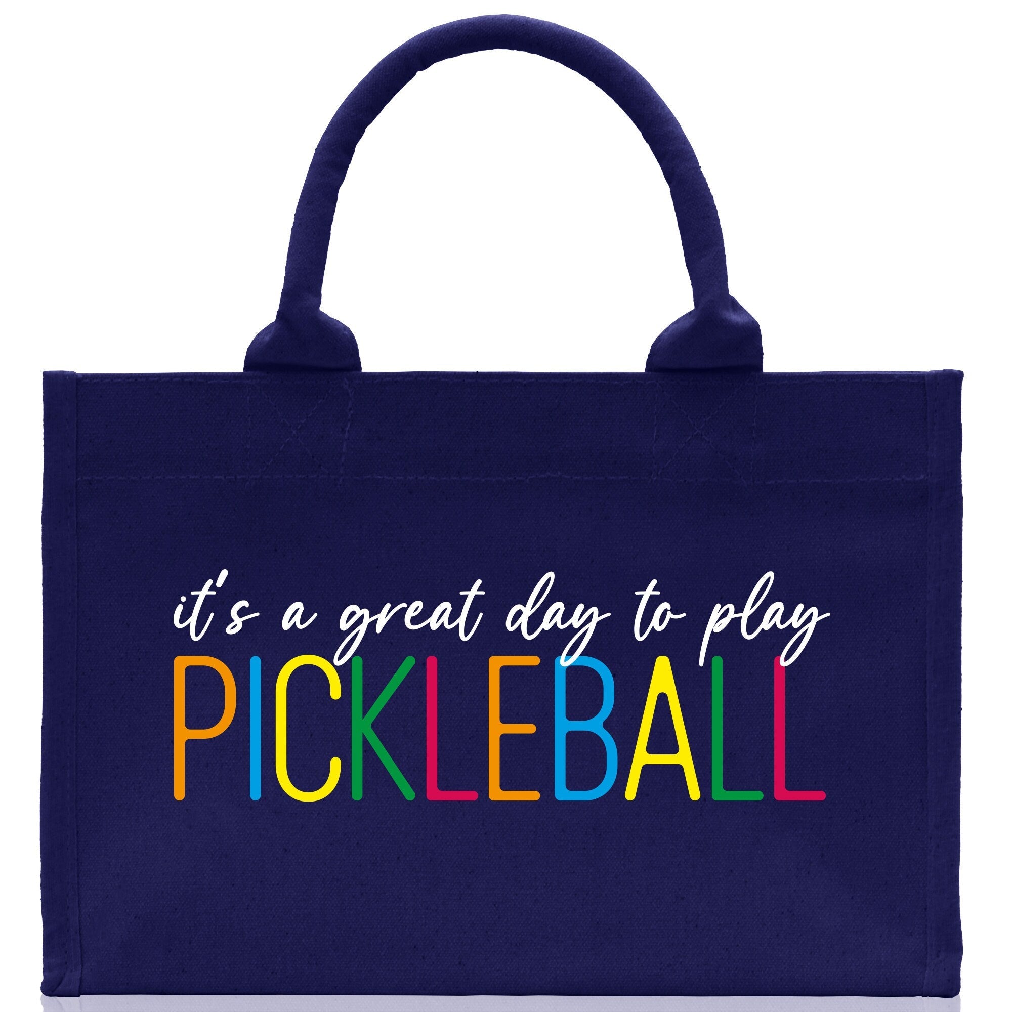 Pickleball Cotton Canvas Tote Bag Pickleball Party Favors Pickleball Player Gift Bag Pickleball Lovers Gift Bag Pickleball Gift Idea