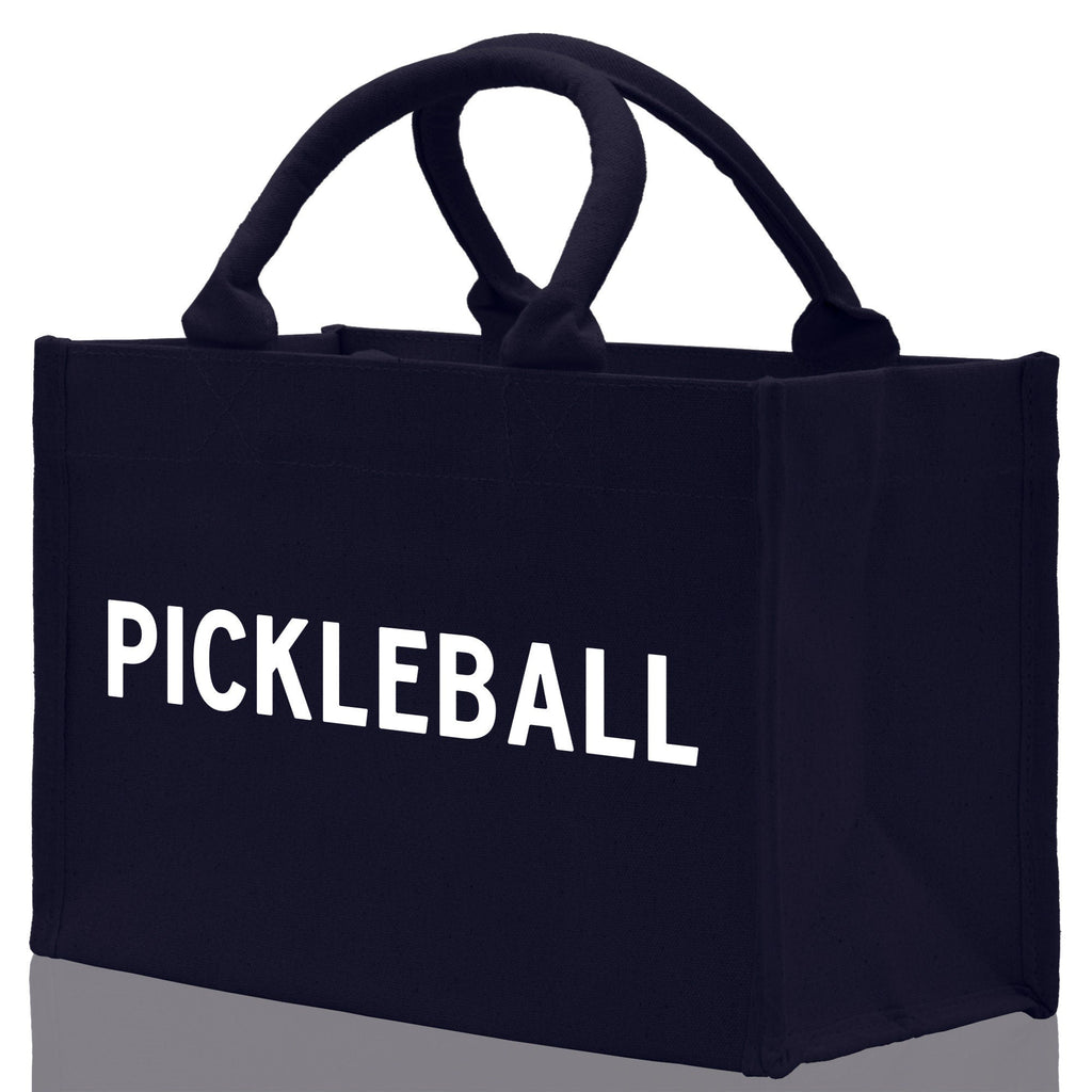 Pickleball Cotton Canvas Tote Bag Pickleball Party Favors Pickleball Player Gift Bag Pickleball Lovers Gift Bag Pickleball Gift Idea