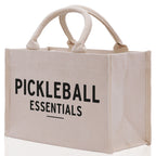 Pickleball Cotton Canvas Tote Bag Pickleball Party Favors Pickleball Player Gift Bag Pickleball Lovers Gift Bag Pickleball Gift Idea