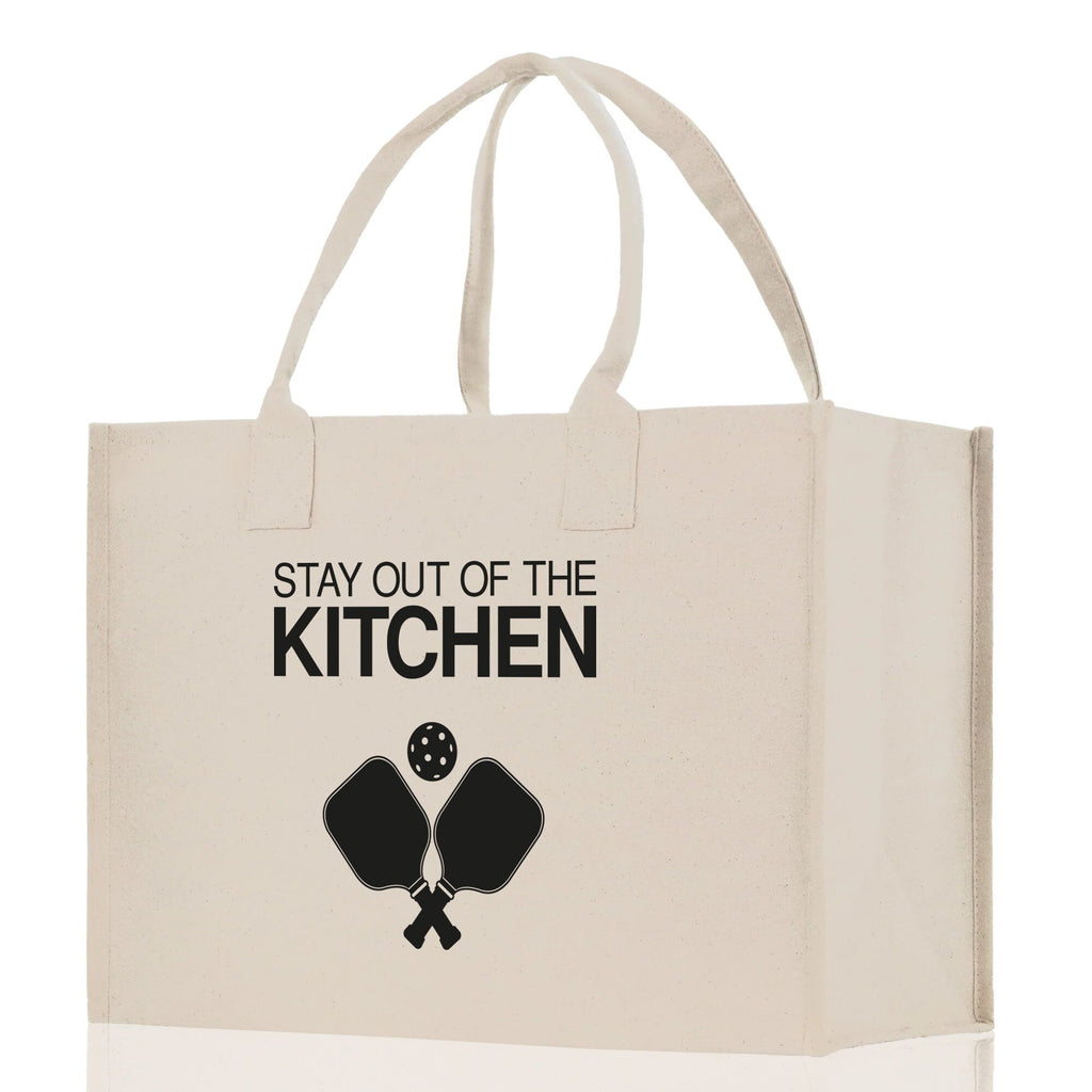 Pickleball Cotton Canvas Tote Bag Pickleball Party Favors Pickleball Player Gift Bag Pickleball Lovers Gift Bag Pickleball Gift Idea