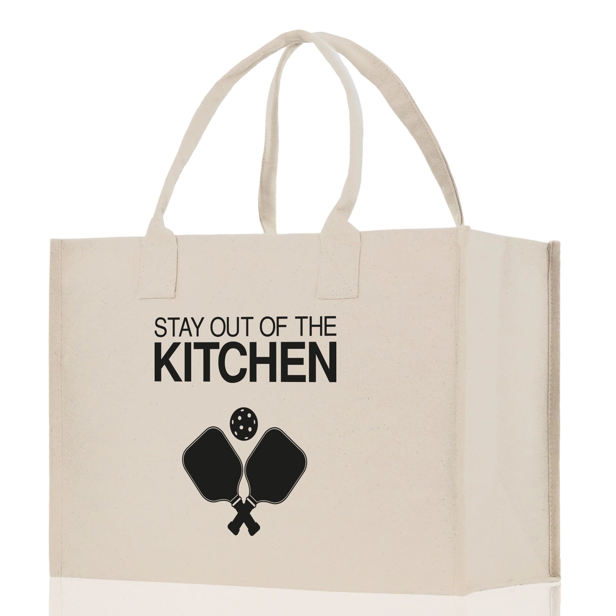 Pickleball Cotton Canvas Tote Bag Pickleball Party Favors Pickleball Player Gift Bag Pickleball Lovers Gift Bag Pickleball Gift Idea
