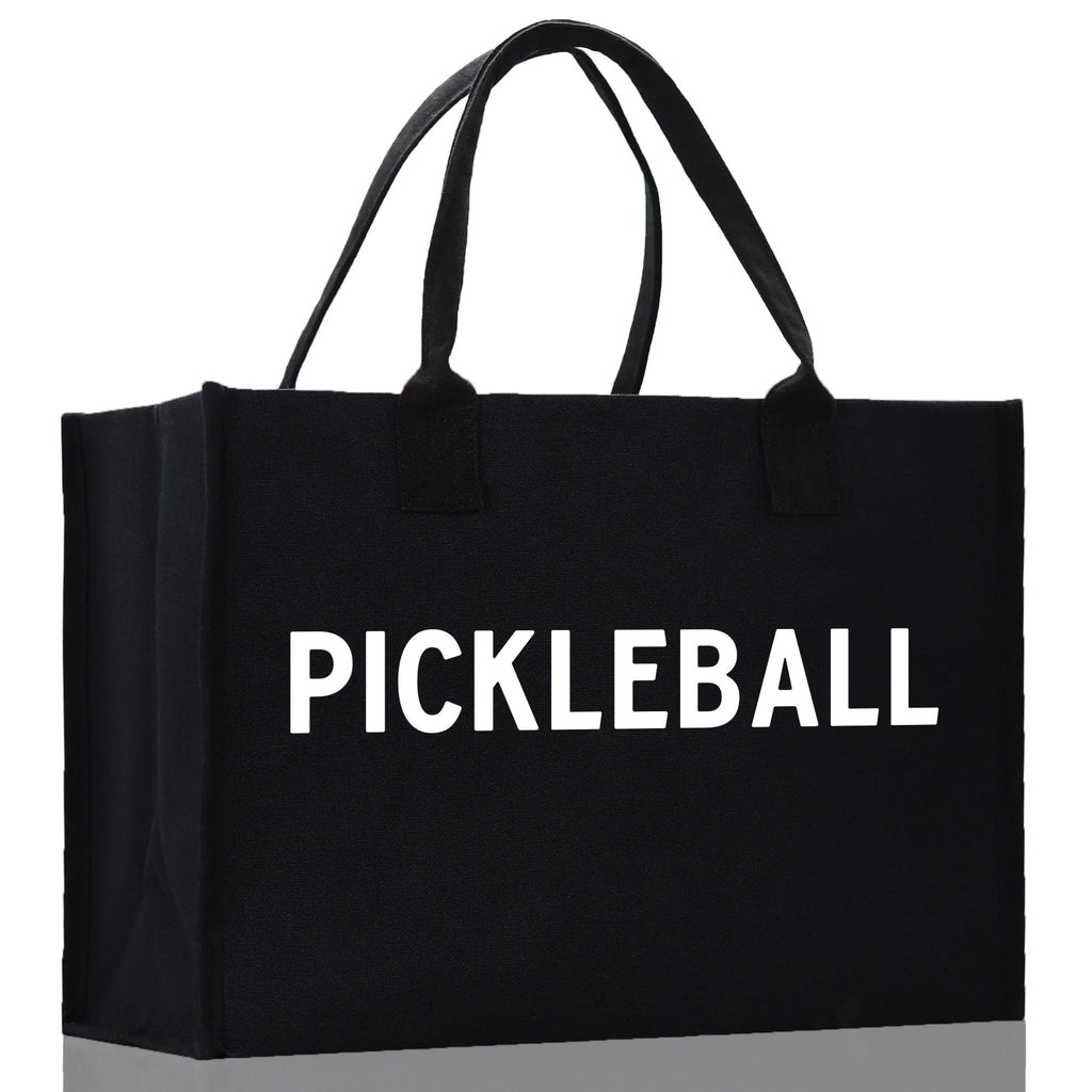 Pickleball Cotton Canvas Tote Bag Pickleball Party Favors Pickleball Player Gift Bag Pickleball Lovers Gift Bag Pickleball Gift Idea