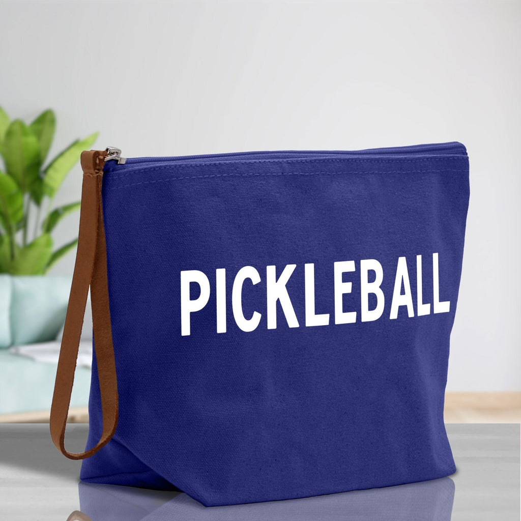 Pickleball Cosmetic Zipper Pouch Tote Bag Pickleball Party Favors Pickleball Player Gift Pickleball Make Up Bag Pickleball Toiletry Bag