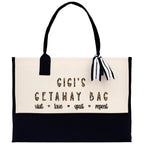Gigi's Getaway Bag Leopard Grandma Tote Bag Nana Bag Grandma Gift Bag Shopping Bag Mothers Day Gift Live Love Spoil Bag Grandma Beach Bag