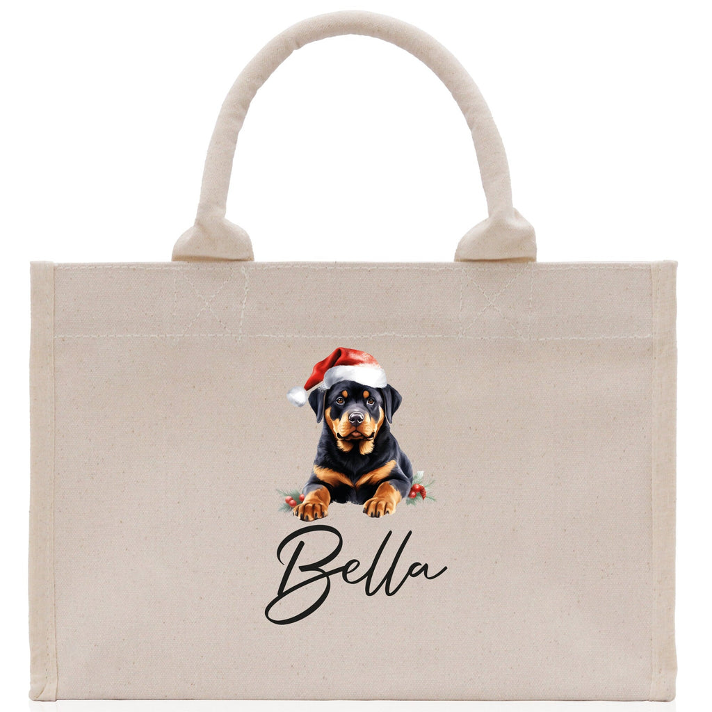 Labrador Retriever Custom Dog Name Cotton Canvas Tote Bag Custom Pet Lover Gift Pet Portrait Bag Personalized Pet Owner Gift Tote Bag