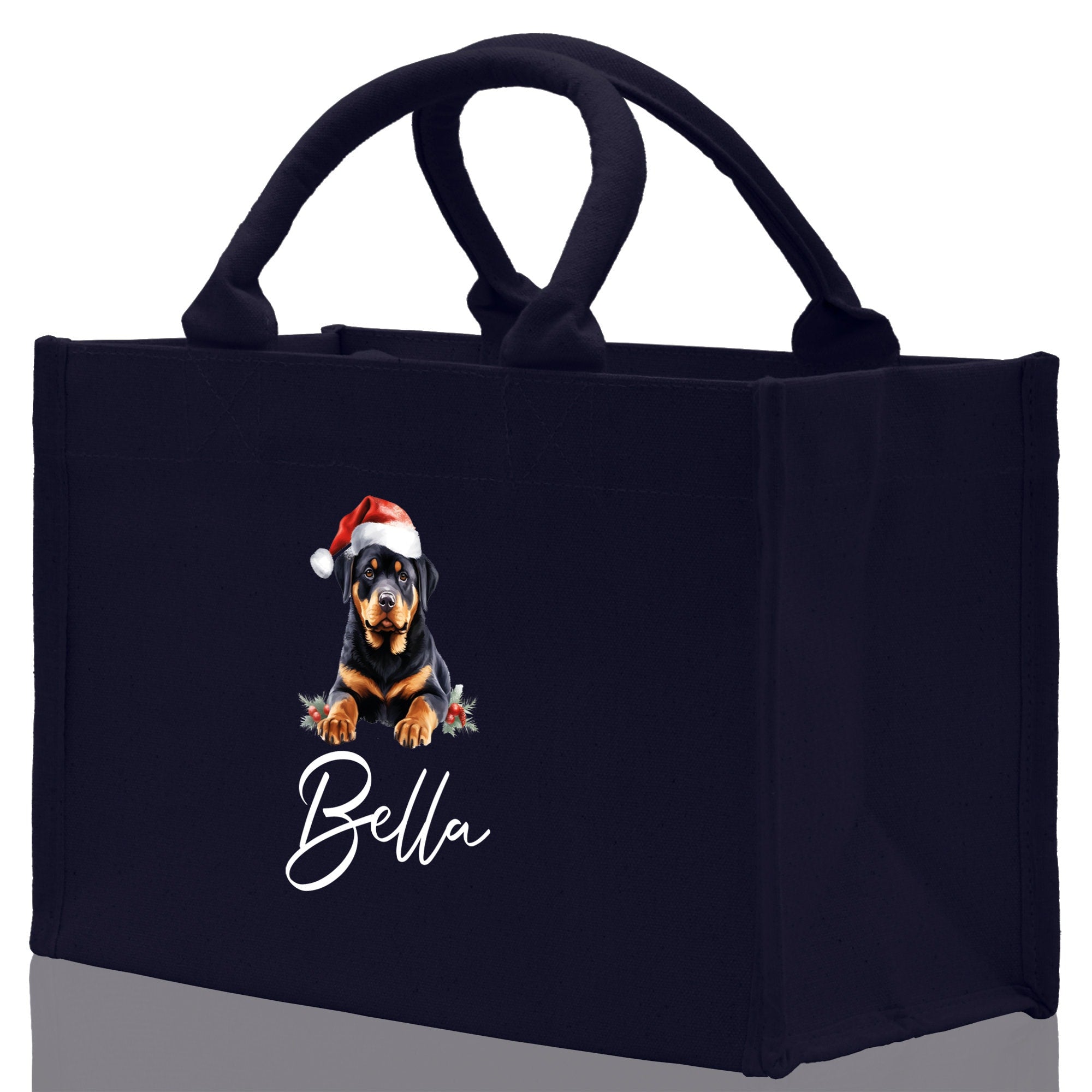 Labrador Retriever Custom Dog Name Cotton Canvas Tote Bag Custom Pet Lover Gift Pet Portrait Bag Personalized Pet Owner Gift Tote Bag