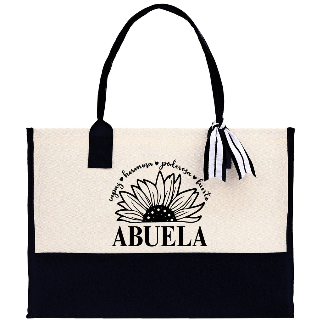 Abuela Cotton Canvas Tote Bag Grandma Tote Bag Grandma Nana Bag Grandma Gift Bag Shopping Bag Mothers Day Gift