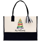 Personalized Teacher Cotton Canvas Tote Bag Gift for Teachers Teacher Life Tote Custom Teacher Appreciation Gift Bag Teacher Name Bag