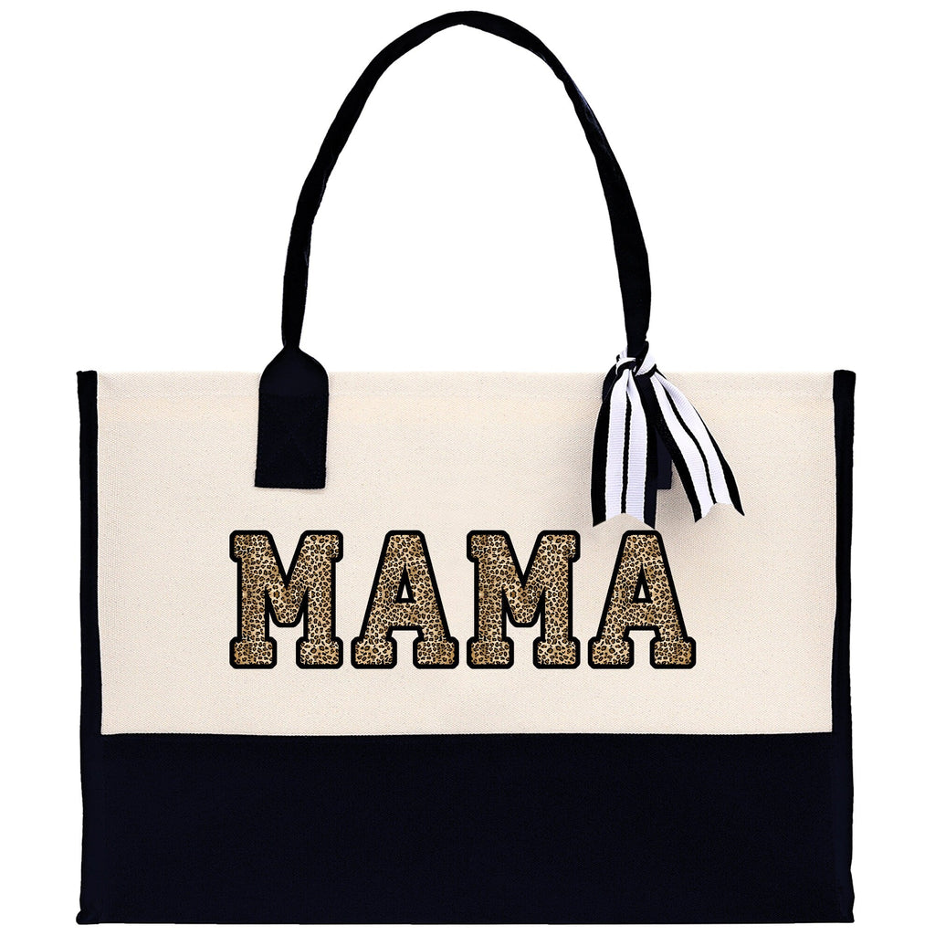 Gaga Gram Mimi Nana Grandma Canvas Tote Bag Grandma's Getaway Bag Grandma Gift Bag Mothers Day Gift Bag Grandma Beach Bag Gift for Grandma