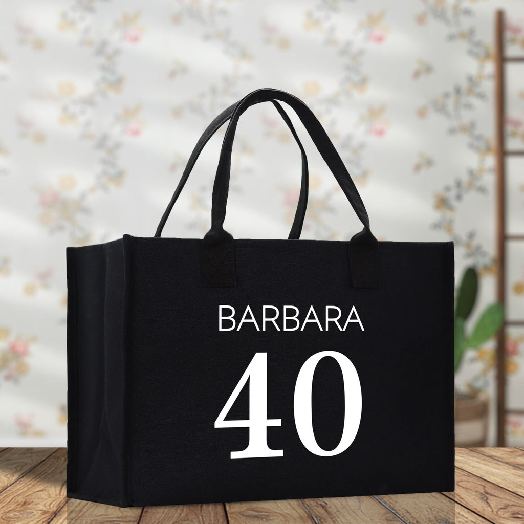 Custom Limited Edition Birthday 1973 Cotton Canvas Tote Bag 50th Birthday Gift For Women Personalized 50th Birthday Celebration Party Gift