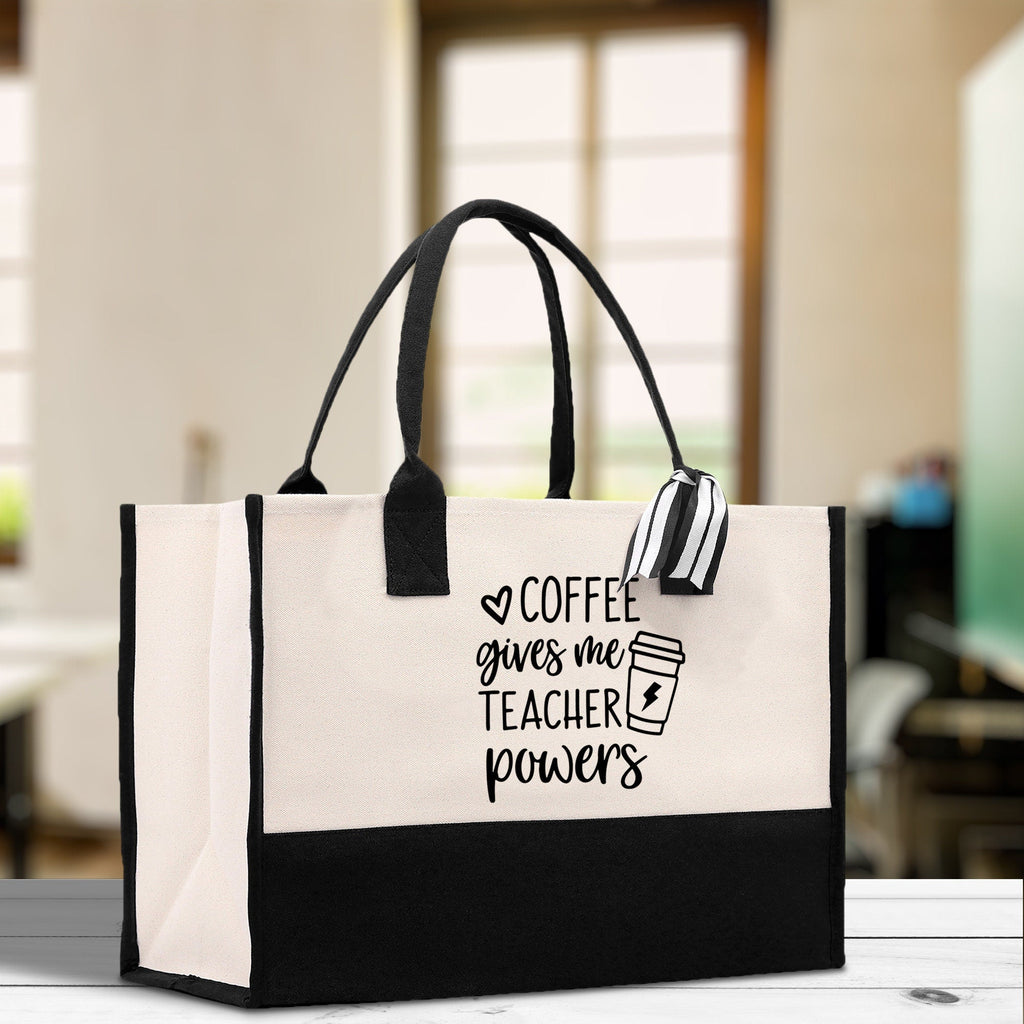 Teacher Floral Tote Bag Teacher Wildflower Graphic Tote Teacher Life Tote Bag Teacher Flower Bag Gift for Teacher Wildflower Book Bag