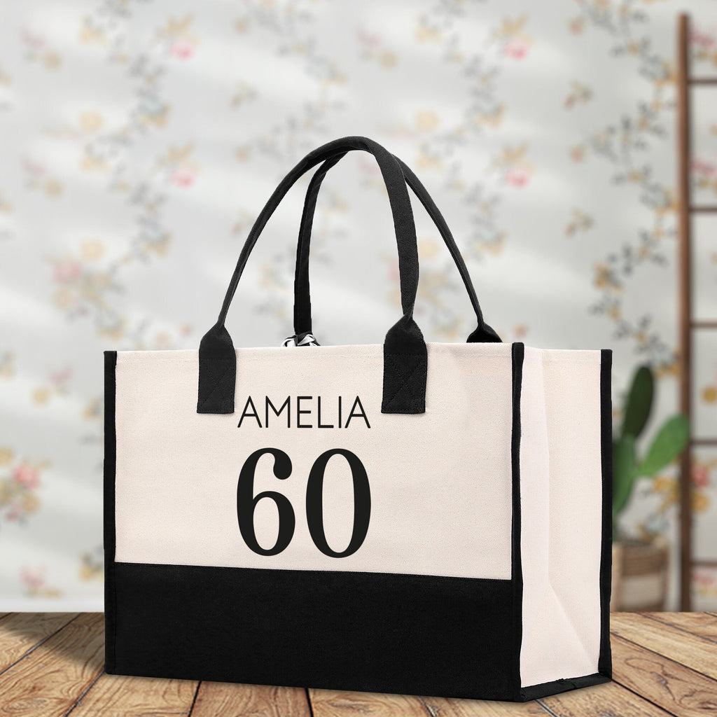 Custom Limited Edition Birthday 1973 Cotton Canvas Tote Bag 50th Birthday Gift For Women Personalized 50th Birthday Celebration Party Gift