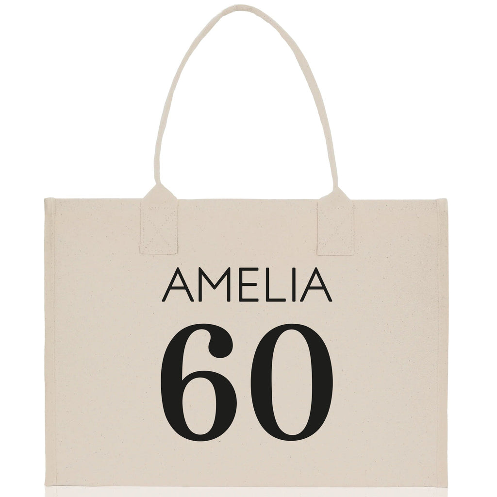 Custom Limited Edition Birthday 1973 Cotton Canvas Tote Bag 50th Birthday Gift For Women Personalized 50th Birthday Celebration Party Gift