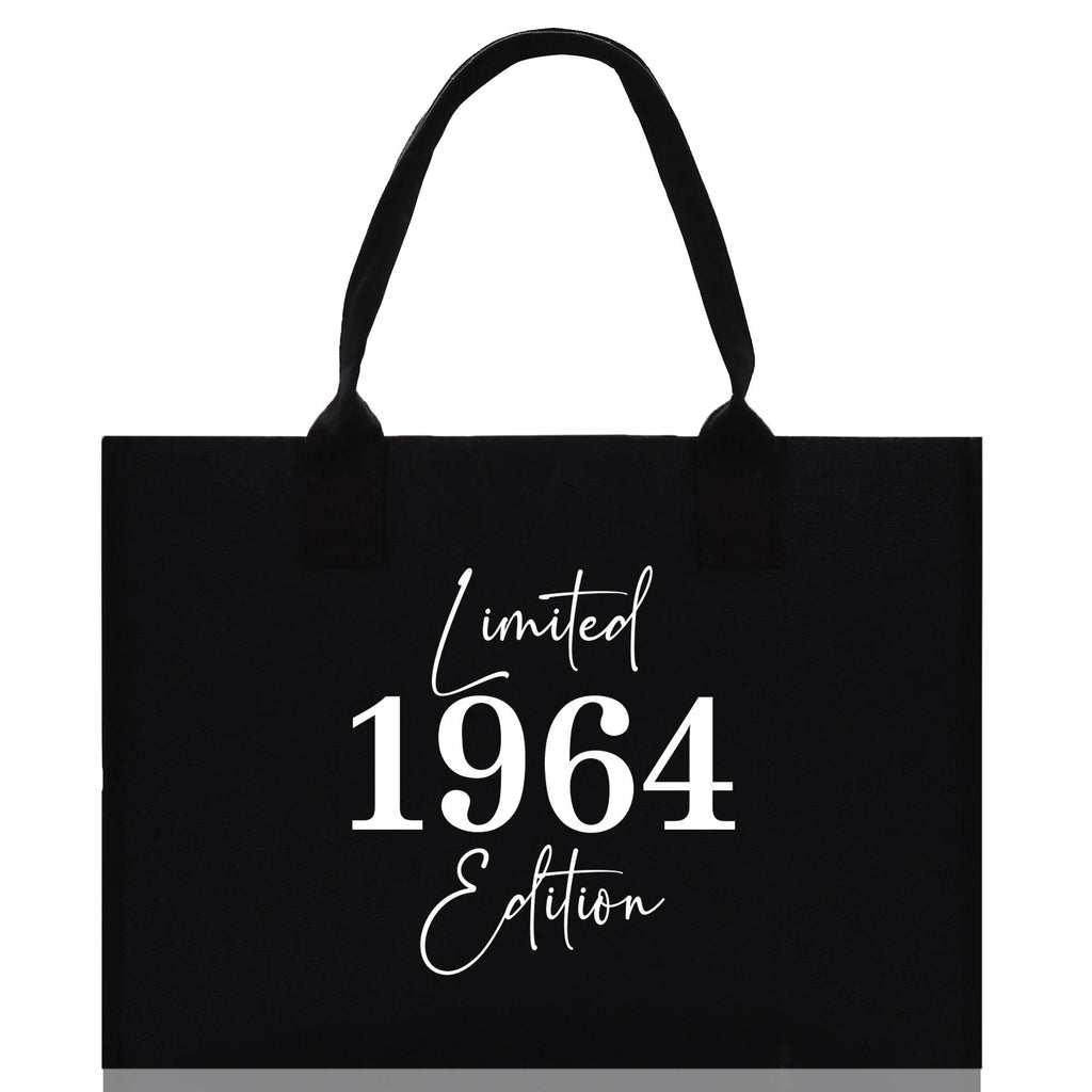 Custom Limited Edition Birthday 1973 Cotton Canvas Tote Bag 50th Birthday Gift For Women Personalized 50th Birthday Celebration Party Gift